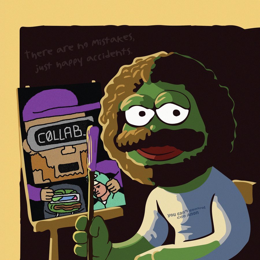 The Bob Ross of Memes: Arsonic's Three Decades of Digital Art